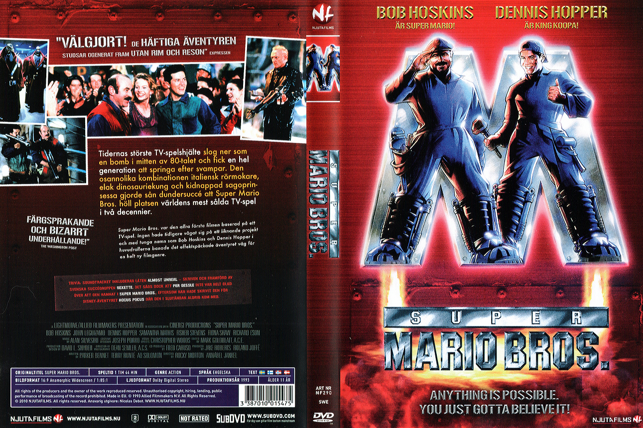  Super Mario Bros - The Original Motion Picture [DVD