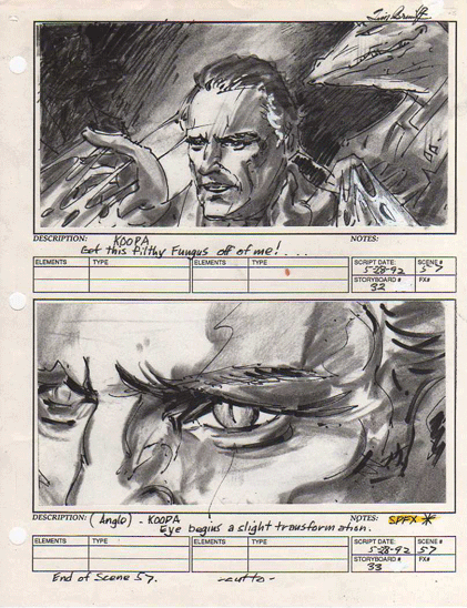 Effets spéciaux sur Mario